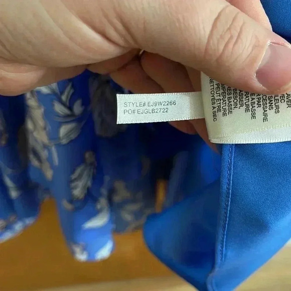 Eliza J Floral Faux Wrap Midi Dress - Picture 11 of 11